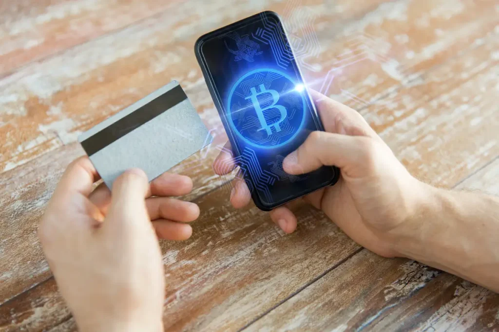 man making crypto ads on telegram groups